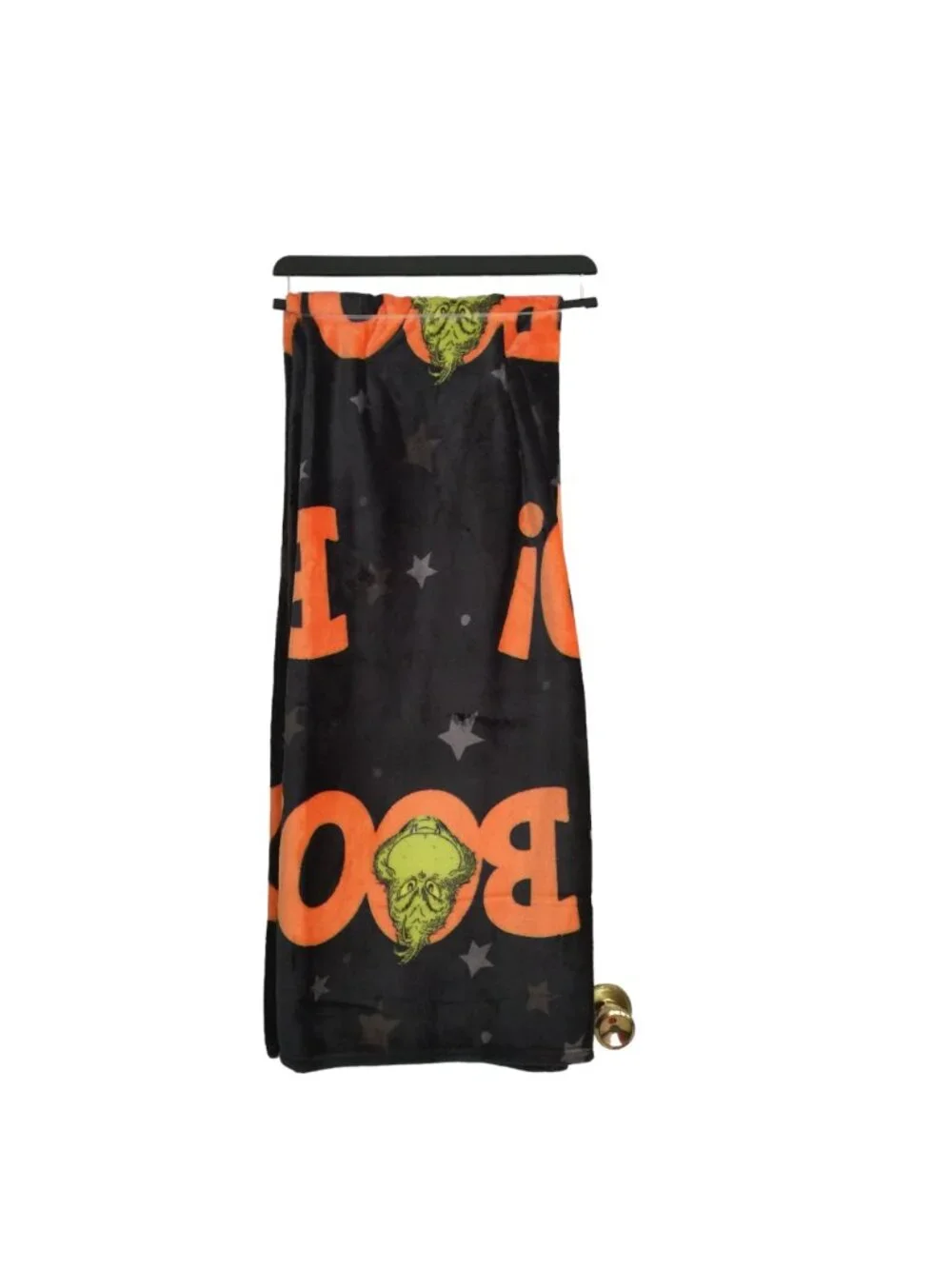 The GRINCH Halloween Vampire Grinch BOO! Soft Plush Blanket Throw 50